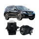 Протитуманні LED лінзи Nissan X-Trail T32 2013-2022 А1 90W з СТГ біло-жовті / протитуманні фари Ніссан Ікс-Трейл (2 шт.)