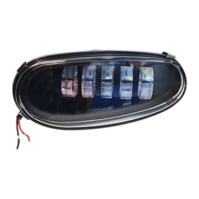 Дворежимні LED Протитуманні фари Daewoo Lanos / Sens (Ланос) Біло-Жовте світло 50W ПТФ Light X комплект