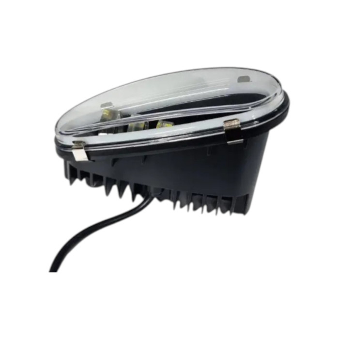 LED Протитуманні фари Daewoo Lanos / Sens (Ланос) з ДХО (DRL) 50W Світлодіодні ПТФ Light X комплект