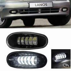 LED Протитуманні фари Daewoo Lanos/Sens (Ланос/Сенс) 50W Світлодіодні ПТФ Light X комплект