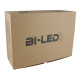 Противотуманные BI-LED линзы Kia Rio 3 2011-2015 дорестайлинг 100W 6000K ближний и дальний свет EA Light X / Кио Рио (комплект 2 шт.)