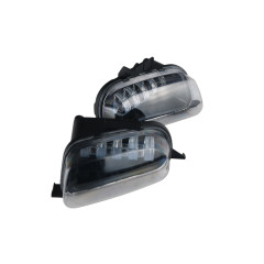 Лінзовані протитуманні фари Volkswagen T4 9 лінз біло/жовте світло (2 шт)