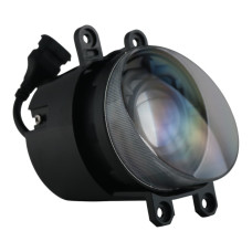 Дворежимні LED ПТФ Toyota Camry / Corolla / RAV4 / Prado Біло-Жовте світло 44W Лінзи Light X комплект