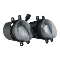 Лінзовані протитуманні фари для Toyota 44W біло-жовте світло (2 шт)