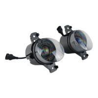 Протитуманні LED фари EA Light X Nissan 44W 12-24V лінзовані біло-жовте світло у штатні місця (комплект 2 шт.)