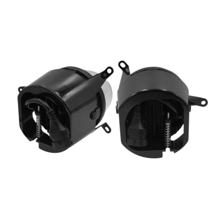 Противотуманные фары Mitsubishi Lancer X 30W LED бело-желтый светло ближний луч комплект 2 шт (03340)