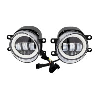 Протитуманні фари Toyota 30W+DRL LED білий світло ближній промінь комплект 2 шт (03255)