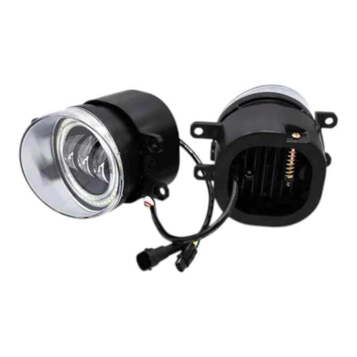 Противотуманные фары Toyota 30W+DRL LED белый свет ближний луч комплект 2 шт (03255)