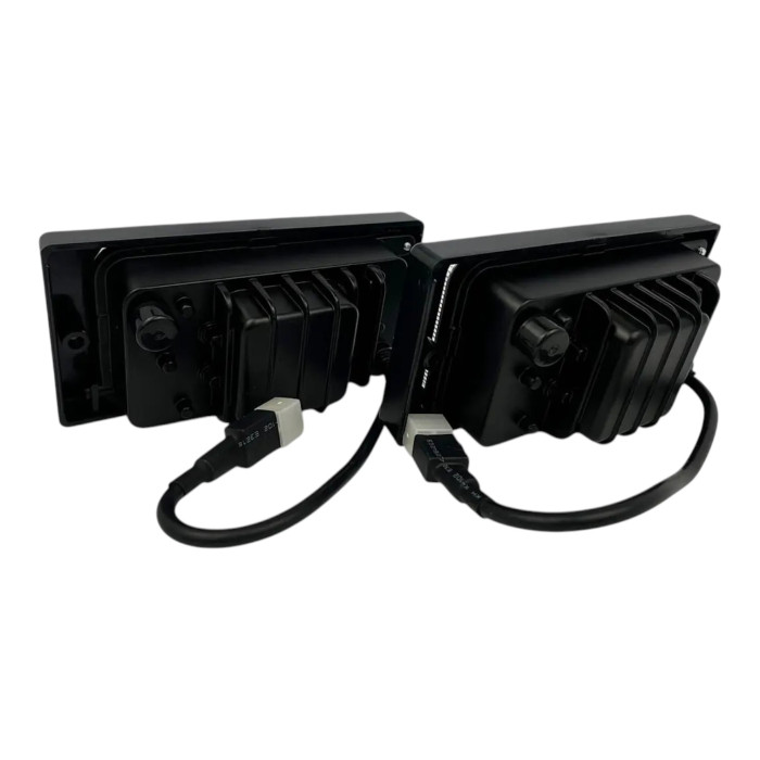 Противотуманные фары ВАЗ 2110-15 LED 45W линзованные комплект (03309)