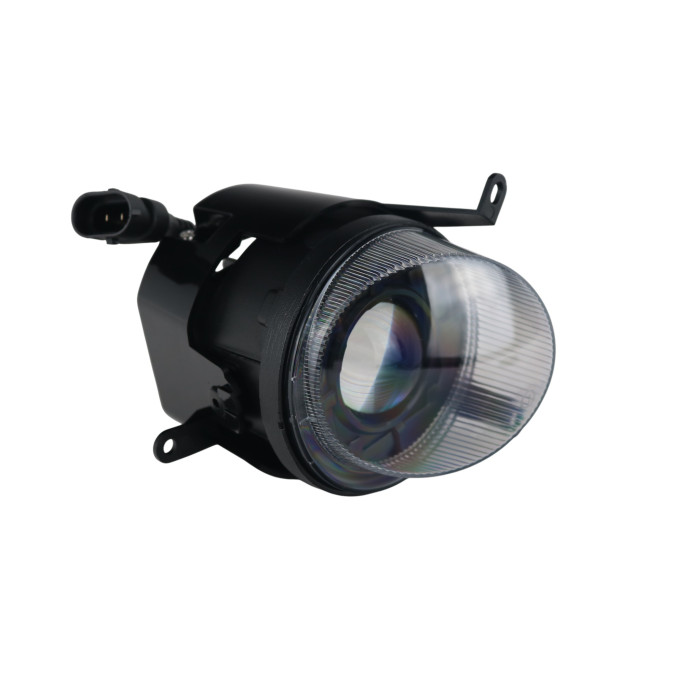 Протитуманні лінзовані фари для Mitsubishi Lancer 10 біло-жовті 44W (2 шт)