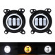 Противотуманные фары DAF 105 30W LED бело-желтый свет ближний луч комплект 2 шт (03417)