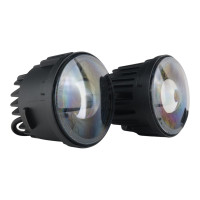 Светодиодные ПТФ линзы EA Light X для Nissan 64W 12-24V Бело-желтые (2 шт.)