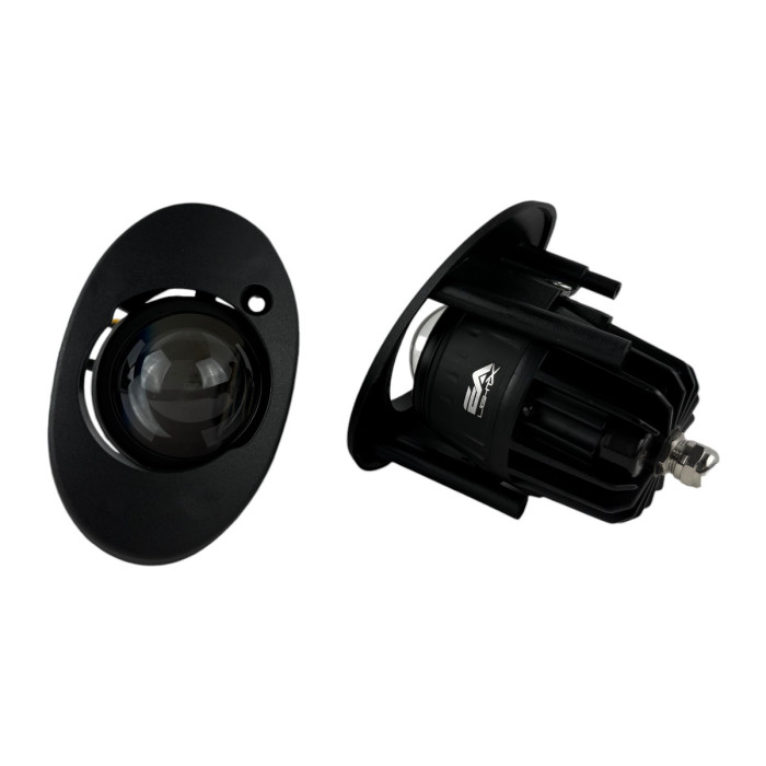 Світлодіодні протитуманні фари LED лінзи EA Light X A1 Honda 2" 80W 12-24V білі (комплект 2 шт.)