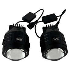 Світлодіодні протитуманні фари LED лінзи EA Light X A1 Nissan 90W 12-24V білі з кріпленням 2 вуха (комплект 2 шт.)
