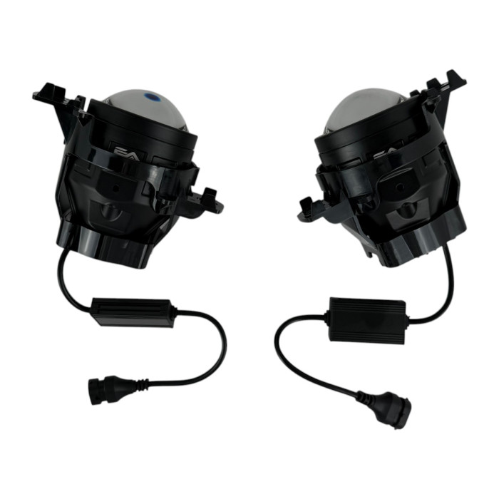 Світлодіодні протитуманні фари LED лінзи EA Light X A1 Nissan 90W 12-24V білі з кріпленням 2 вуха (комплект 2 шт.)