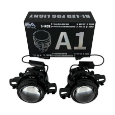 Светодиодные противотуманные фары LED линзы EA Light X A1 Nissan 90W 12-24V белые с креплением 2 уха (комплект 2 шт.)