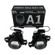 Світлодіодні протитуманні фари LED лінзи EA Light X A1 Nissan 90W 12-24V білі з кріпленням 2 вуха (комплект 2 шт.)