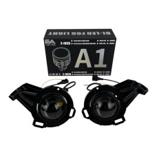 Светодиодные противотуманные фары Bi-LED линзы EA Light X A1 Nissan Juke 90W 12-24V двухцветные бело-желтые (комплект 2 шт.)