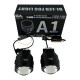 Светодиодные противотуманные фары Bi-LED линзы EA Light X A1 Nissan Juke 90W 12-24V двухцветные бело-желтые (комплект 2 шт.)