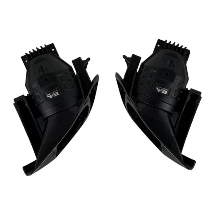 Светодиодные противотуманные фары Bi-LED линзы EA LightX A1 Toyota Land Cruiser Prado 120 90W 12-24V белые (комплект 2 шт.)