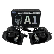 Светодиодные противотуманные фары LED линзы EA LightX A1 Toyota Land Cruiser Prado 120 90W 12-24V белые (комплект 2 шт.)