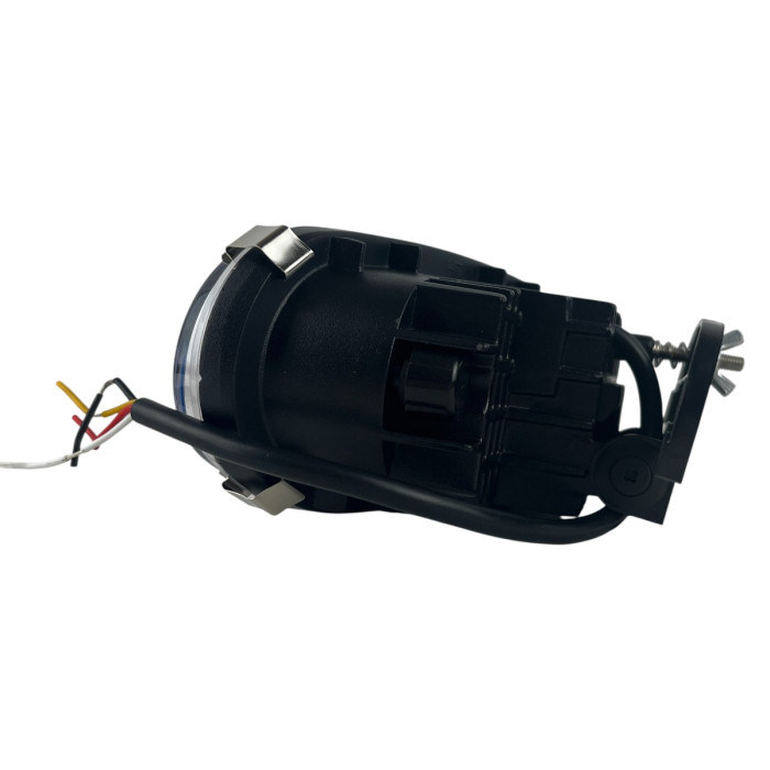 Світлодіодні протитуманні фари (ПТФ) LED з ДХО для Daewoo Lanos / Sens, 3 лінзи 60W + DRL 14W (Комплект 2 шт.)