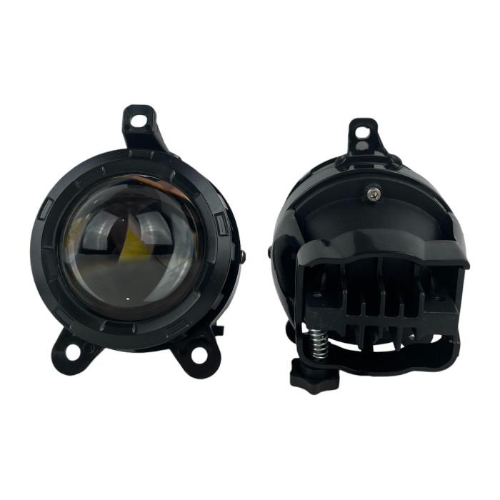 Світлодіодні протитуманні фари (ПТФ) LED з лінзою для ВАЗ 2170 Пріора ближнє світло 60W (Комплект 2 шт.)