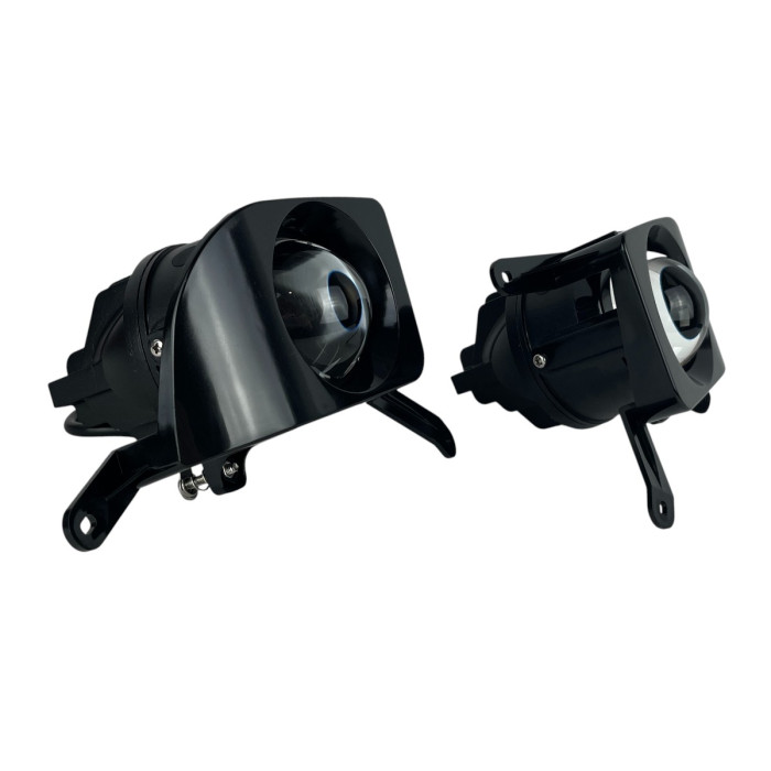 Світлодіодні протитуманні лінзи (ПТФ) LED для Chevrolet Lacetti, EA Light X 100W 12-24V, 5000K (Комплект 2 шт.)