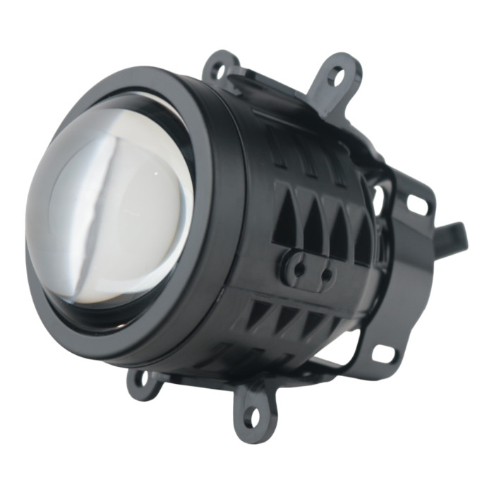 Универсальные противотуманные линзы 90мм с азотной капсулой 4 уха крепления, вакуумная сборка комплект 2 шт