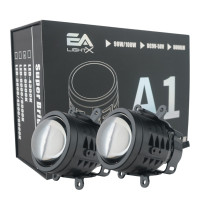 Універсальні протитуманні лінзи 90мм з азотною капсулою 4 вуха кріплення, вакуумне складання комплект 2 шт