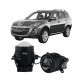 Протитуманні LED лінзи Peugeot 4007 2007-2012 А1 90W з СТГ біло-жовті / протитуманні фари Пежо 4007 (2 шт.)