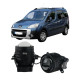 Протитуманні LED лінзи Peugeot Partner 2008-2015 А1 90W з СТГ біло-жовті / протитуманні фари Пежо Партнер (2 шт.)