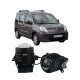 Протитуманні LED лінзи Renault Kangoo 2008-2024 А1 90W з СТГ біло-жовті / протитуманні фари Рено Кенго (2 шт.)