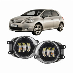 Протитуманні LED фари Toyota Auris 1 2006-2012 JR-W-13 50W 3 лінзи з СТГ / Тойота Ауріс (2 шт.)