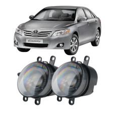 Противотуманные LED фары Toyota Camry 40 2006-2011 JR-W-13 Lensa 50W с СТГ / Тойота Кемри 40 (2 шт.)