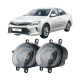 Протитуманні LED фари Toyota Camry 55 2014-2017 рестайлінг JR-W-13 Лінза 50W з СТГ / Тойота Кемрі 55 (2 шт.)