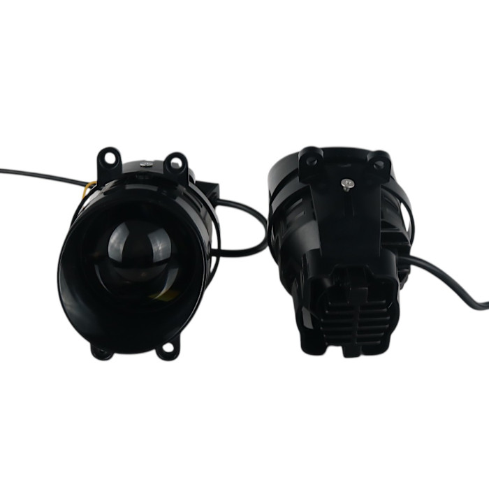 Противотуманные LED линзы Toyota Camry XV50 / XV55 2011-2018 А1 90W с СТГ бело-желтые / противотуманные фары Тойота Кэмри (2 шт.)