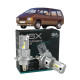 LED лампи Renault Espace I 1984-1991 H4 M6X ближнє/дальнє світло (4000Lm 5500K) / Рено Еспейс 1 (комплект 2 шт.)