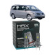LED лампи Renault Espace IV 2002- H7 M6X ближнє світло (4000Lm 5500K) / Рено Еспейс 4 (комплект 2 шт.)