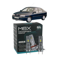 LED лампи Renault Laguna I Phase 2 1998-2001 H7 M6X ближнє світло (4000Lm 5500K) / Рено Лагуна 1 (комплект 2 шт.)