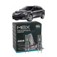 LED лампи Renault Megane III 2008- H7 M6X ближнє світло (4000Lm 5500K) / Рено Меган 3 (комплект 2 шт.)
