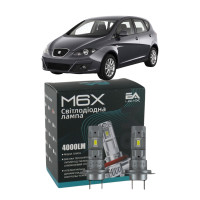 LED лампы SEAT Altea 2004- H7 M6X ближний свет (4000Lm 5500K) / Сеат Алтеа (комплект 2 шт.)