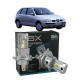 LED лампи SEAT Ibiza II 1999-2002 H4 M6X ближнє/дальнє світло (4000Lm 5500K) / Сеат Ібіца 2 (комплект 2 шт.)