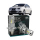 LED лампи SEAT Ibiza V 2008- H4 M6X ближнє/дальнє світло (4000Lm 5500K) / Сеат Ібіца 5 (комплект 2 шт.)