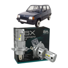 LED лампы SEAT Marbella 1988-1998 H4 M6X ближний/дальний свет (4000Lm 5500K) / Сеат Марбелла (комплект 2 шт.)
