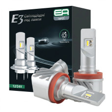 LED лампы H11 EA Light X E3 6000Lm 5000K CSP 9-32V для авто головной свет / ПТФ (2 шт.)