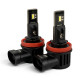 LED лампи H11 EA Light X E4 8000Lm 5000K CSP 9-32V для авто головне світло / ПТФ (2 шт.)