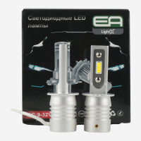 LED лампы H3 EA Light X E1 3600Lm 5000K COB 12/24V для авто в ПТФ / противотуманки (2 шт.)