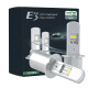 LED лампи H3 EA Light X E3 6000Lm 5000K CSP 12/24V безвентиляторні для авто в ПТФ (2 шт.)
