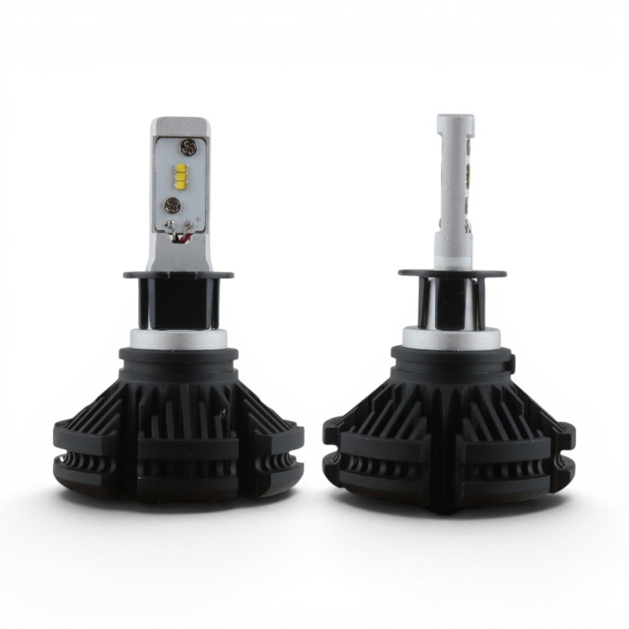 LED лампи H3 EA Light X X3 6000Lm 50W Lumileds ZES 12/24V в ПТФ / протитуманки (2 шт.)
